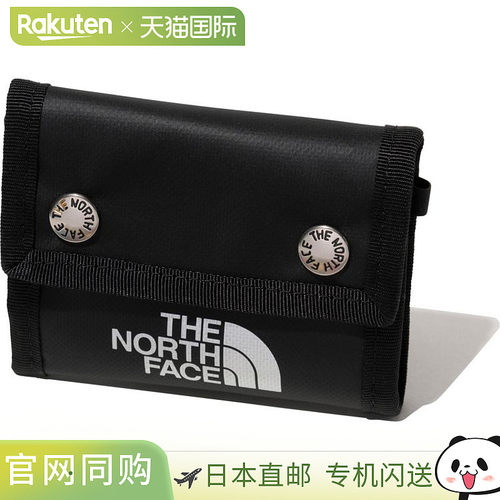 日本直邮The North Face 北面 BC Dot Wallet 风琴式零钱位拉链纸