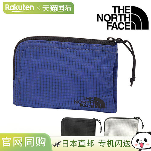 日本直邮THE NORTH FACE RAFTER WALLET SP 迷你钱包 L型拉链 NN2