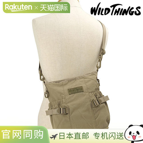 日本直邮WILD THINGS STORAGE SHOULDER S W7018 斜挎包 单肩包 5