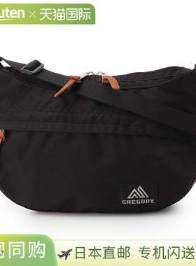 Gregory 单肩包斜挎包黑色男士 65344 1041 黑色经典挎包 S