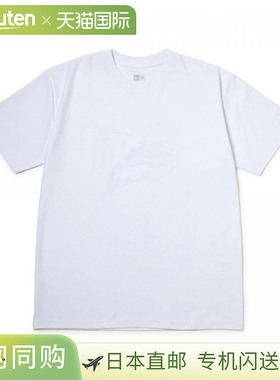 日本直邮NEW ERA 短袖棉质 T恤绒面标志旗帜标志白色常规版型 144
