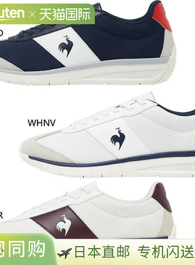 日本直邮Le Coq Sportif LCS 石英运动鞋男女士系带除臭低帮白色L