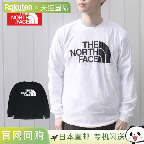 日本直邮The North Face 男士 M Ls Half Dome Tee 长袖T恤 NF0A4