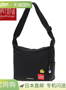 日本直邮Manhattan Portage Bed-Stuy 单肩包宝可梦图案25 码黑色