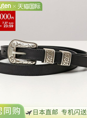 日本直邮J&M DAVIDSON 腰带 西部扣 WESTERN BUCKLE 20MM BWST-0X