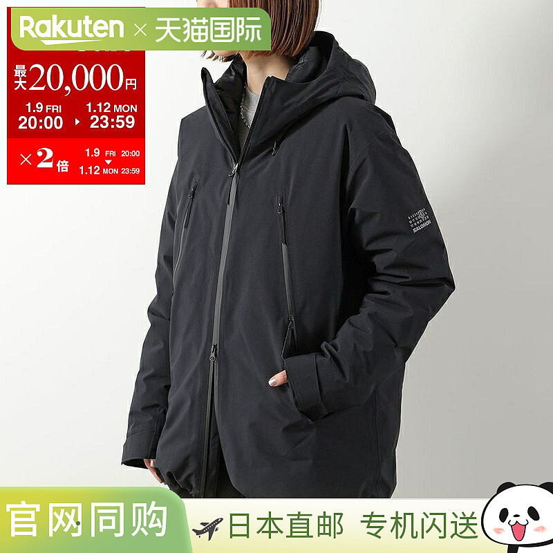 日本直邮MM6 x SALOMON联名款羽绒服 S52AM0341 M35594 女士带拇