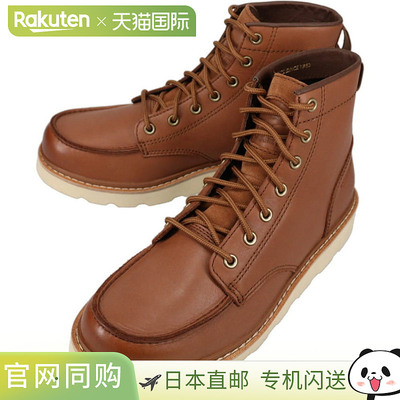 日本直邮SOREL SLABTOWN 62 MOC WP 防水靴天鹅绒棕褐色/烟草色 (