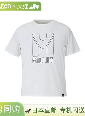 MILLET Big Mono Logo 短袖 T 恤 MIV03191-N6584 男女通用