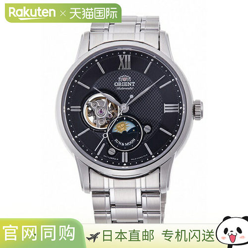 ORIENT 手表 机械自动上链（含手动上链）配备 Cal.F6L24 SUN&MOO