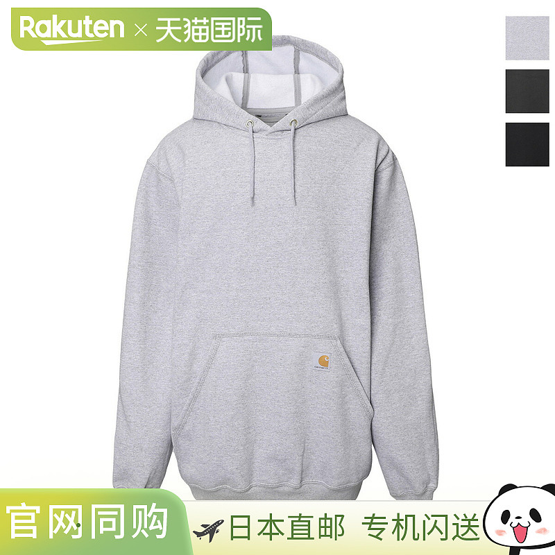 Carhartt 大衣男士 k121 hgy 麻灰色中量级卫衣