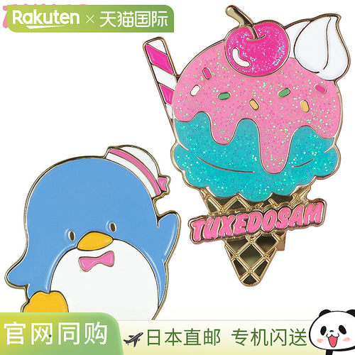 日本直邮SANRIO TUXEDOSAM 高尔夫球标记（回形针标记）“TXM001
