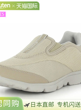 日本直邮Moonstar 女士休闲鞋 SPLTS L102A 灰褐色 MOONSTAR 1232