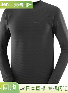 日本直邮Salomon ESSENTIAL LIGHTWARM CN M 圆领衬衫男士LC26038