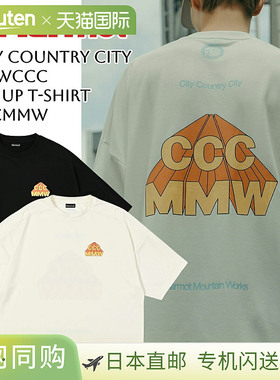 日本直邮Marmot 城市乡村城市 MMWCCC FEEL UP T恤 CCCMMW mtss26