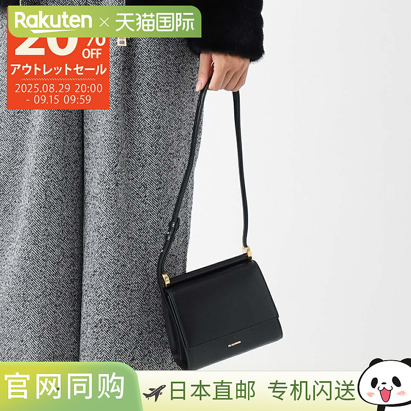 日本直邮JIL SANDER 单肩包 黑色 女士 j07zh0049 p4840 001 GHOS