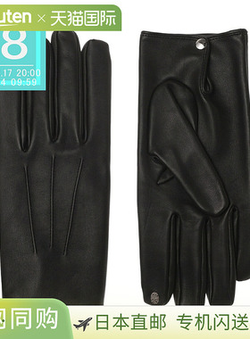 CAUSSE 男式 Oscar 触屏手套，尺码 22052agno1bigant 黑色