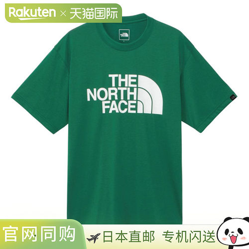 THE NORTH FACE 短袖彩色圆顶 T 恤 NT32450 男士 2024SS  The No