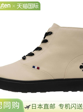 日本直邮Le Coq Sportif 运动鞋LCS Terna III MIDR 米色/黑色