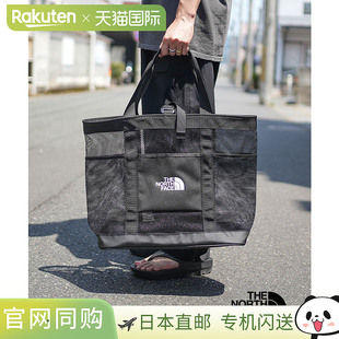 网眼手提袋Glutton Face Mesh Tote NM8240 日本直邮The North