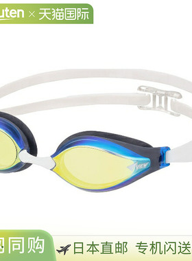 日本直邮VIEW AILE 缓冲竞速泳镜 镜面型 游泳镜/通用 V240SAM-BL