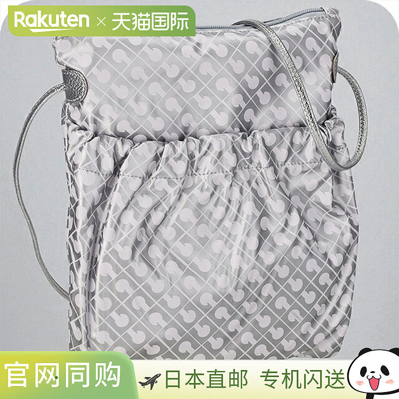 日本直邮GHERARDINI 女士单肩包GH0231 LUNAR银色奢华时尚斜挎可