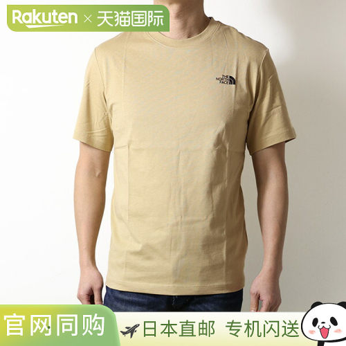 日本直邮THE NORTH FACE 男士基础款短袖T恤（M码NF0A89QV） - 圆
