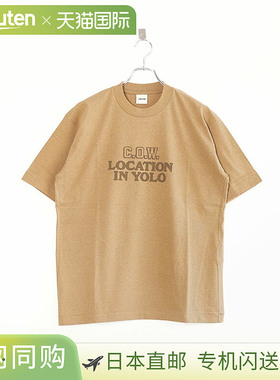 [UNS25SST001F] UNDYED 30PV 短袖印花T恤 (COW) 30PV S/S PtTee
