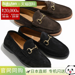 IL MOCASSINO B/REVERSO MGO KALIEDO/GOMMA WIND 男士绒面革莫卡