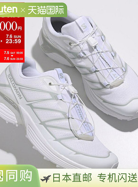 SALOMON XT-PATHWAY 2 运动鞋 L47690900 女士低帮轻便网眼鞋白色