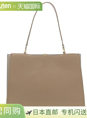 日本直邮FURLA Agata 手提包米色/棕色女士款WB01803BX42533380SA