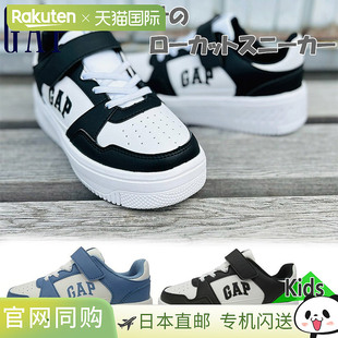 GAP 低帮轻质魔术贴带徽标白色 GPK52504 儿童鞋 日本直邮GAP