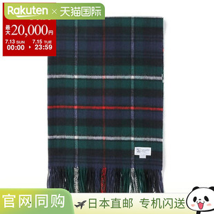 日本直邮JOHNSTONS OF ELGIN 约翰斯顿斯女士围巾 WA56 女士羊绒