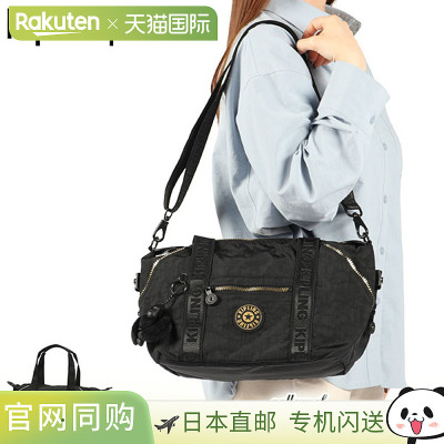 日本直邮Kipling 女士迷你小号手提包轻便拉链尼龙材质可爱两用手