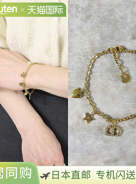 日本直邮Dior 手链 Petit CD 幸运符手链 B2713WOMCY 女士水晶装