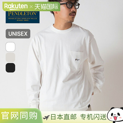 日本直邮Pendleton 口袋长袖 T 恤 PENDLETON 口袋长袖 T 恤 5175