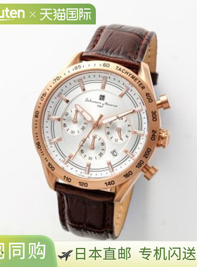 日本直邮SM23104-PGWH Salvatore Marra 男士手表
