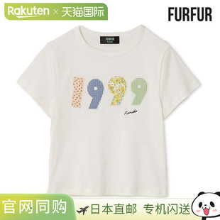 贴花 恤 中长款 rwct252084 FURFUR 短袖 1999
