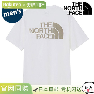 日本直邮The North Face 男士短袖速干纯棉T恤 [NT32548-OW SS26]