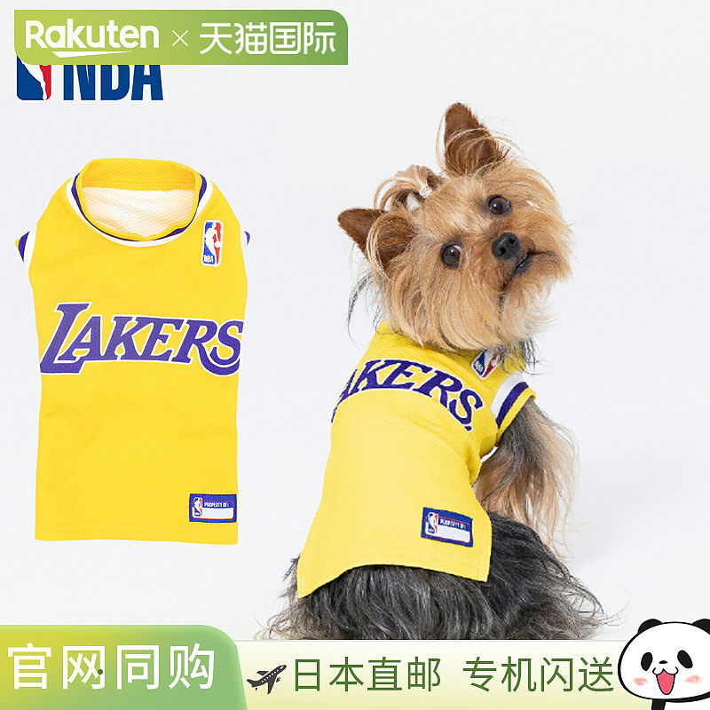 NBA芝加哥公牛队小型犬狗狗服装大型犬服装湖人队勇士队服