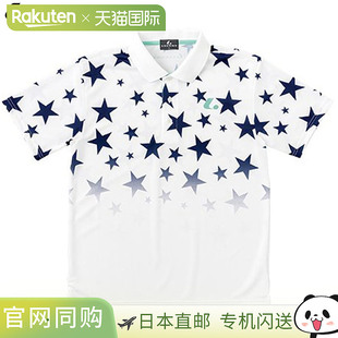 上衣 男女通用比赛衫 短袖 吸 防紫外线 Polo 日本直邮LUCENT 衫