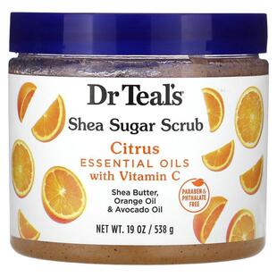 Dr. Teals,Shea Sugar Scrub, Citrus, 19 oz (538 g)