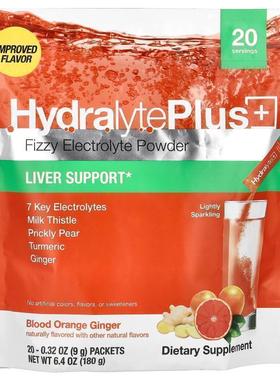 Hydralyte,Hydralyte Plus+, Fizzy Electrolyte Powder, Blood O
