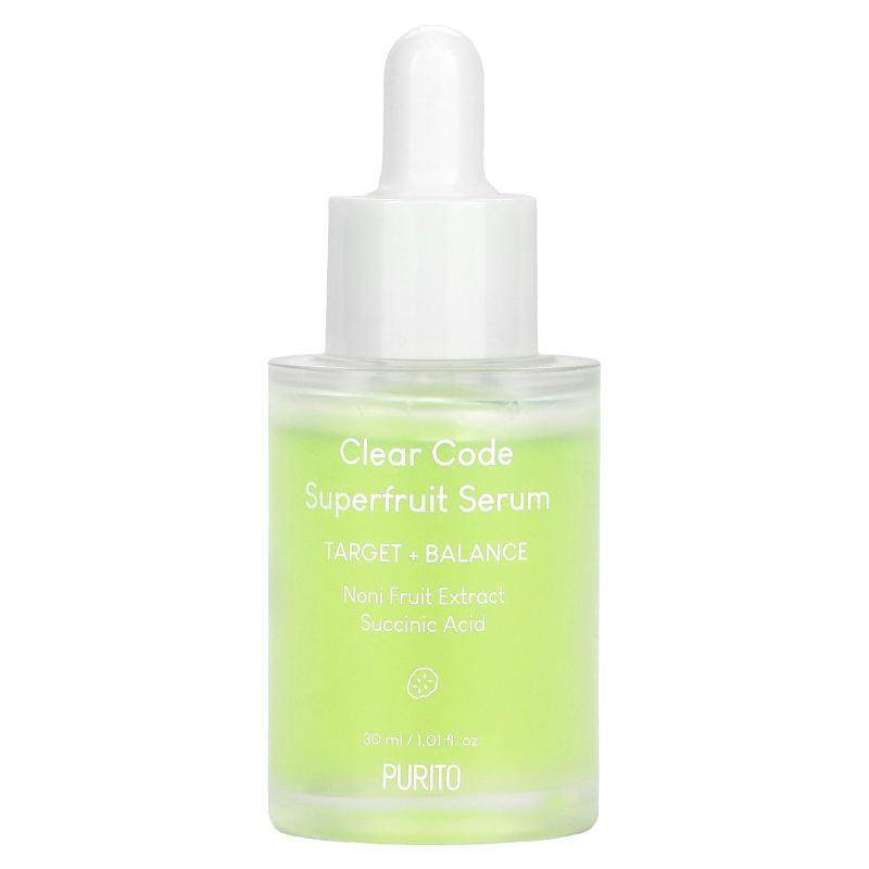 Purito,Clear Code Superfruit Serum, 1.01 fl oz (30 ml)