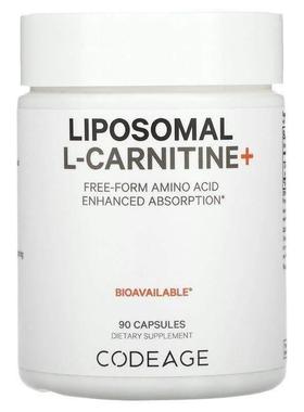 Codeage,脂质体 L-肉碱+，游离态氨基酸，加强吸收，90 粒胶囊
