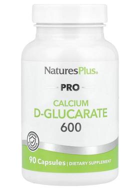 自然加,Pro Calcium D-Glucarate 600, 90 Capsules