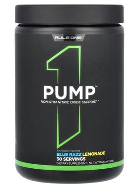 Rule One Proteins,Pump, Blue Razz Lemonade, 11.64 oz (330 g)