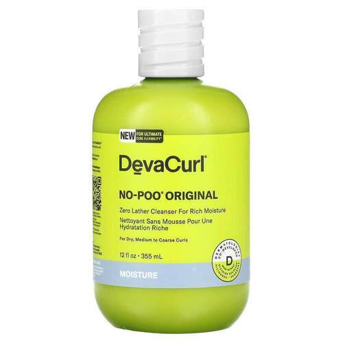 DevaCurl,No-Poo Original，零泡沫清洁乳