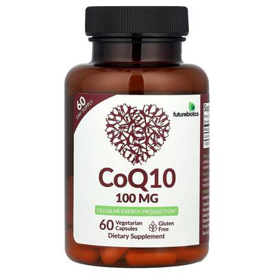 Futurebiotics,辅酶 Q10，100 毫克，60 粒素食胶囊