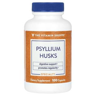 The Vitamin Shoppe,Psyllium Husks, 100 Capsules