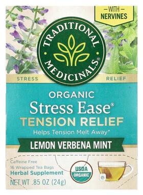 Traditional Medicinals,有机 Stress Ease® 紧张缓解